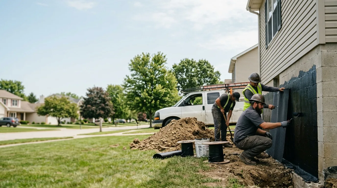 Basement Waterproofing in Milan, IL near me